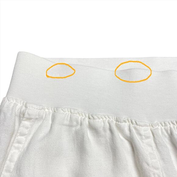 FAHERTY Arlie Day Pant Lightweight Comfortable Joggers in White Size L - Picture 9 of 9